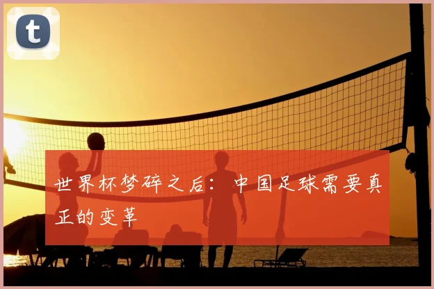 世界杯梦碎之后：中国足球需要真正的变革